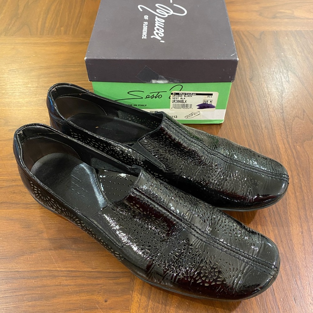 Sesto Meucci Women’s Uriana Black Shoes Size 8.5